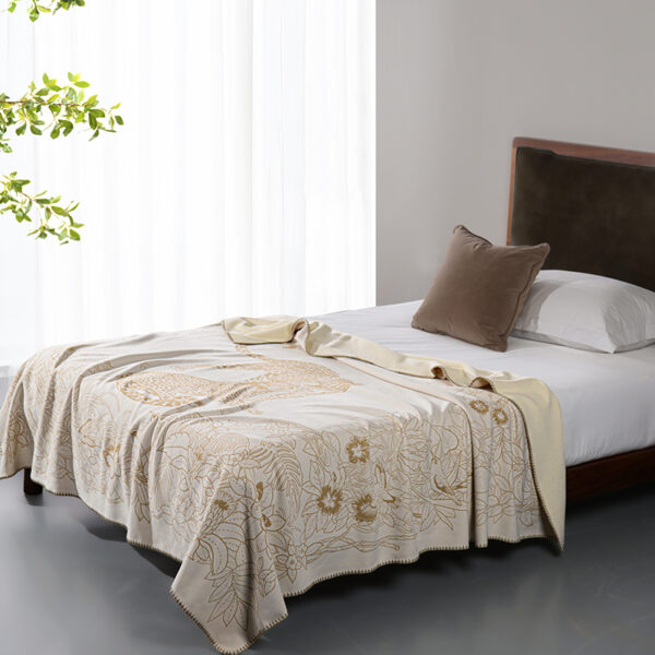 Soft Luxury Sofa Blanket Throw Cotton Cashmere Blanket