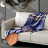 Suitable Blankets Fox Fur Decorative Blanket