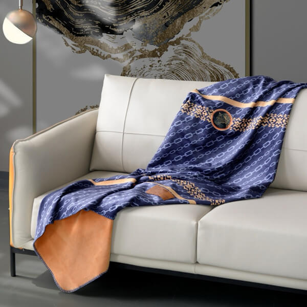 Suitable Blankets Fox Fur Decorative Blanket