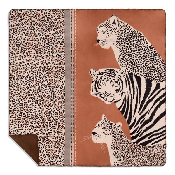 Printing Blanket Fox Fur Home Blankets