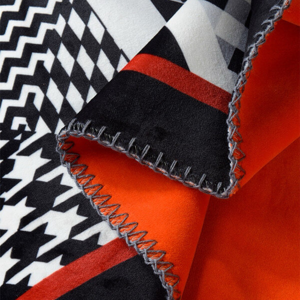 Luxury Blanket Home Accessory Fox Fur Throw Blanket