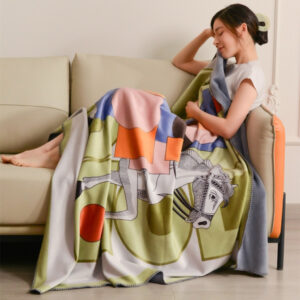 Relax & Unwind Throw Blanket Fox Fur Home Blanket