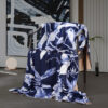 Garden Oil Painting Blanket Fox Fur Home Blankets
