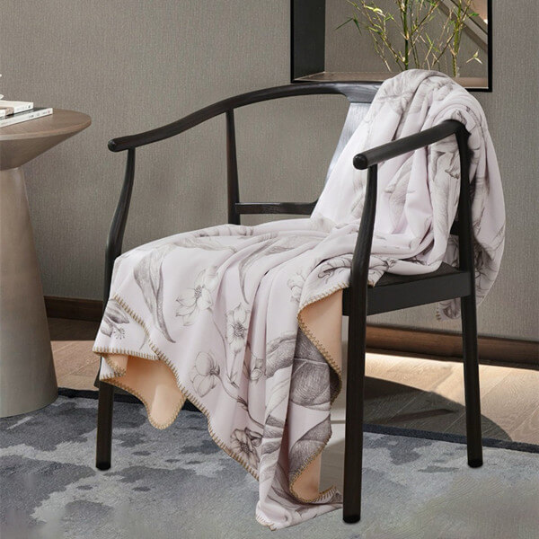 Elegant Blanket Skin-Friendly Fox Fur Home Blanket