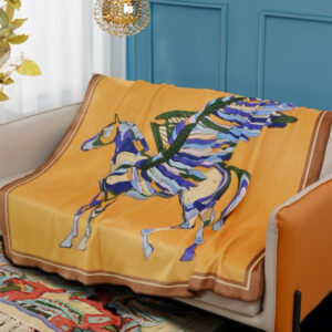Soft Air-conditioning Blanket Fox Fur Home Blankets