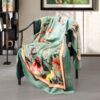 luxury Soft Blanket Spring Fox Fur Sofa Throw Blanket