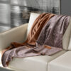 Classic Style Blanket Fox Fur Sofa Throw Blankets