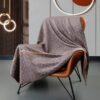 Classic Style Blanket Fox Fur Sofa Throw Blankets