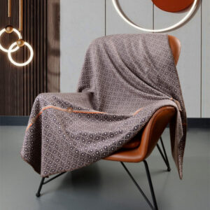 Classic Style Blanket Fox Fur Sofa Throw Blankets