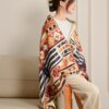 Comfortable Shawl Blanket Cotton Cashmere Shawl Blanket