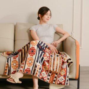 Comfortable Shawl Blanket Cotton Cashmere Shawl Blanket