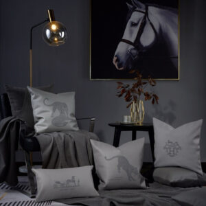 Exquisite Appearance Nappa Leather Throw Pillows