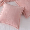 Exquisite Throw Pillow Embossed Rabbit Fur Throw Pillows