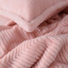 Exquisite Throw Pillow Embossed Rabbit Fur Throw Pillows