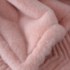 Exquisite Blankets Design Embossed Rabbit Fur Series