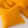 Unparalleled Softness Embossed Rabbit Fur Throw Pillow