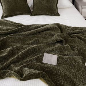 Skin-friendly Blanket Amanda Chenille Jacquard Blanket