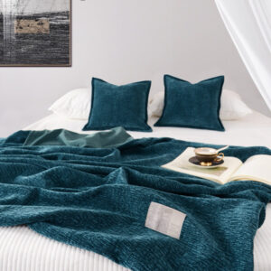 Soft And Waxy Blankets Amanda Chenille Blanket