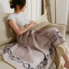 Exquisite Traval Shawl Blanket Cotton Cashmere Shawl Blanket