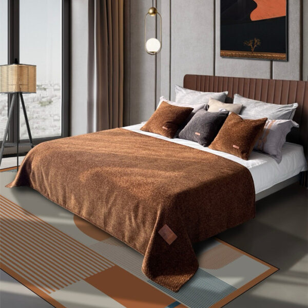 Soft And Comfortable Blanket Marvis Flannel Blankets