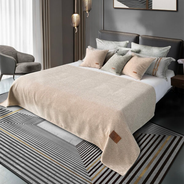 Soft And Comfortable Blanket Marvis Flannel Blankets