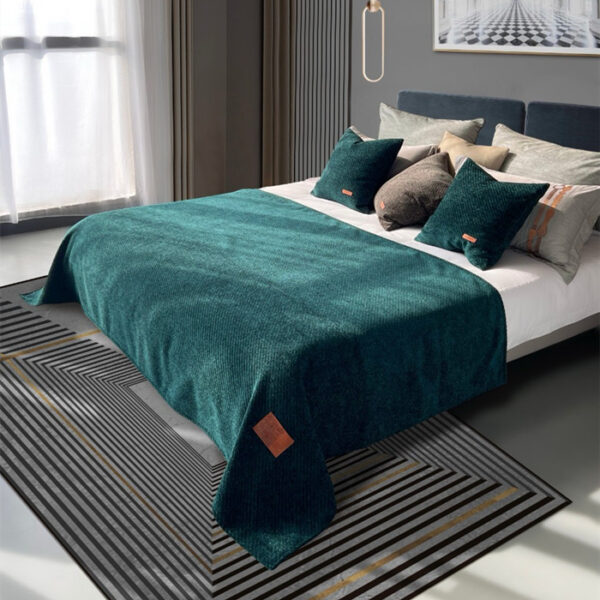 Soft And Comfortable Blanket Marvis Flannel Blankets