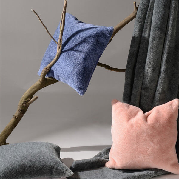 Exquisitely Throw Pillows Norwegian Rabbit Hair Throw Pillow