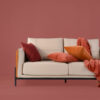 Couch Throw PillowS Lemon Black Tea Color Series Throw Pillow