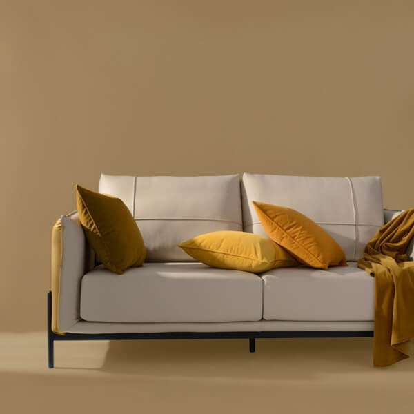 Premium Velvet Throw Pillow Honey Amber SeriesThrow Pillows