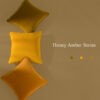 Premium Velvet Throw Pillow Honey Amber SeriesThrow Pillows