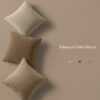 Heavyweight Velvet Throw Pillows Solid Color Throw Pillow