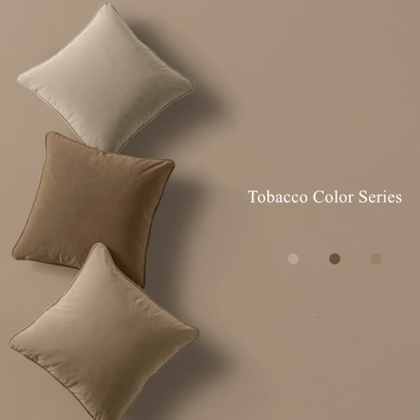 Heavyweight Velvet Throw Pillows Solid Color Throw Pillow