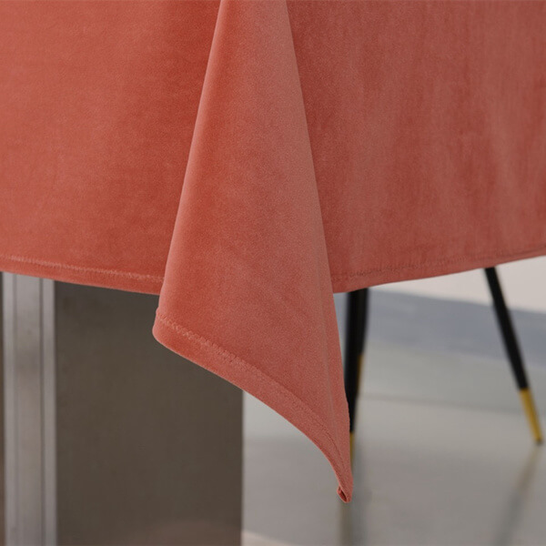 Luxurious Dining Heavyweight Velvet Tablecloth