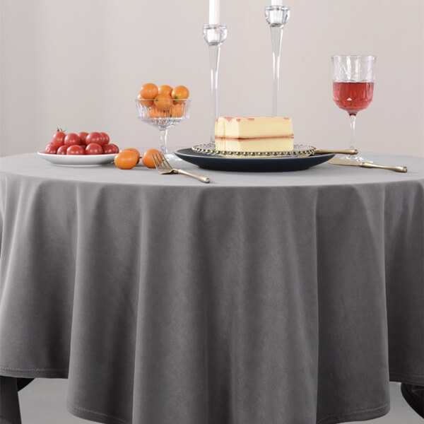 Thick & Silky Soft Heavyweight Velvet Tablecloth