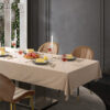 Heavyweight Velvet Tablecloth Chic Velvet Dining Tablecloth