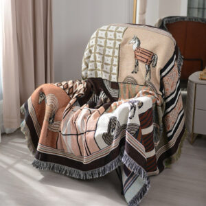 Exquisite Patterns Blanket Woven Cotton Blankets
