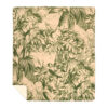 Nature Priting Blanket Cotton Cashmere Sofa Blanket