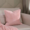 Exquisite Throw Pillow Embossed Rabbit Fur Throw Pillows