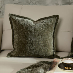Velvet Throw Pillow Jacquard Pressed Throw Pillows