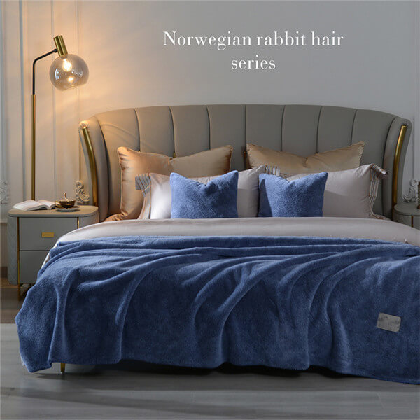 Soft Blankets Norwegian Rabbit Hair Blanket