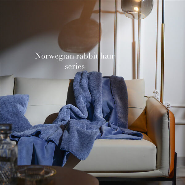 Soft Blankets Norwegian Rabbit Hair Blanket