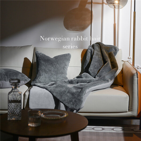 Elegance Blankets Norwegian Rabbit Hair Blanket