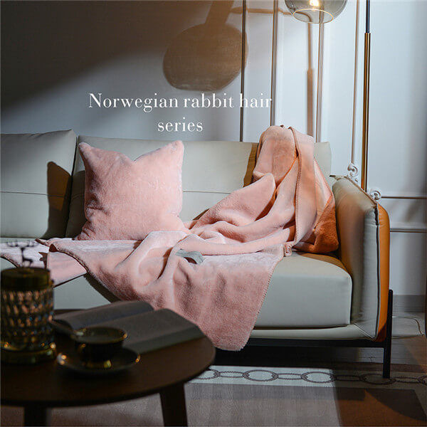 Exquisitely Throw Pillows Norwegian Rabbit Hair Throw Pillow