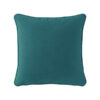 Heavyweight Velvet Throw Pillow Stream Bird Blue Series Throw Pillow