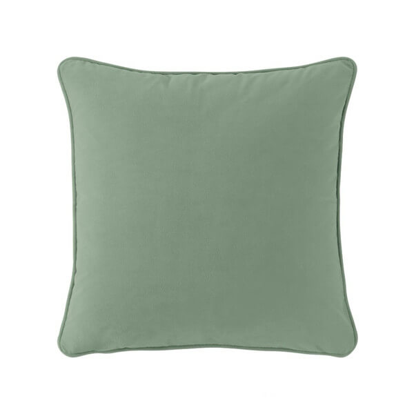 Heavyweight Velvet Throw Pillow Stream Bird Blue Series Throw Pillow