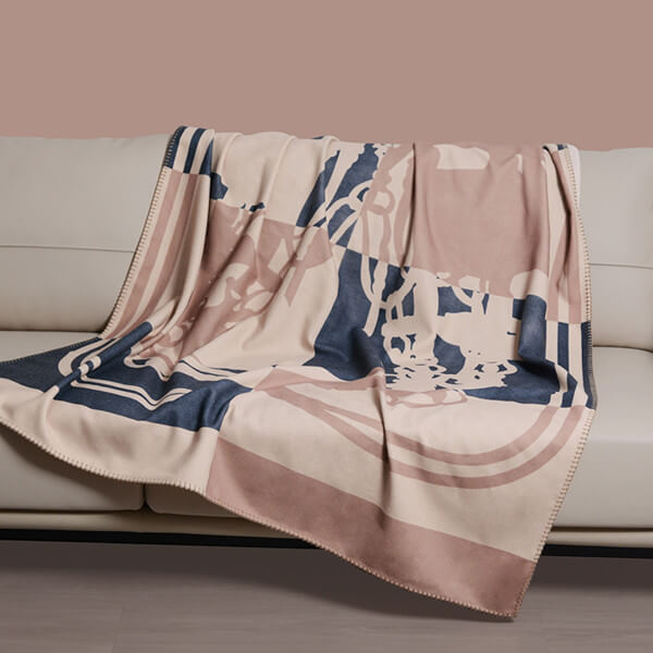 luxurious Blankets Comfort Woolen Fabric Blanket