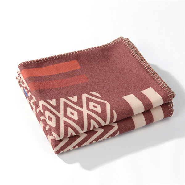 Textured Living Blanket Woolen Cloth Blanket