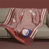 Textured Living Blanket Woolen Cloth Blanket