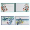 Placemat For Table Waterproof High-end Luxury Heron Design