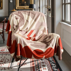 Gentle Soft Printing Throw Blanket for Couch Teacher Gifts Birthday Gifts